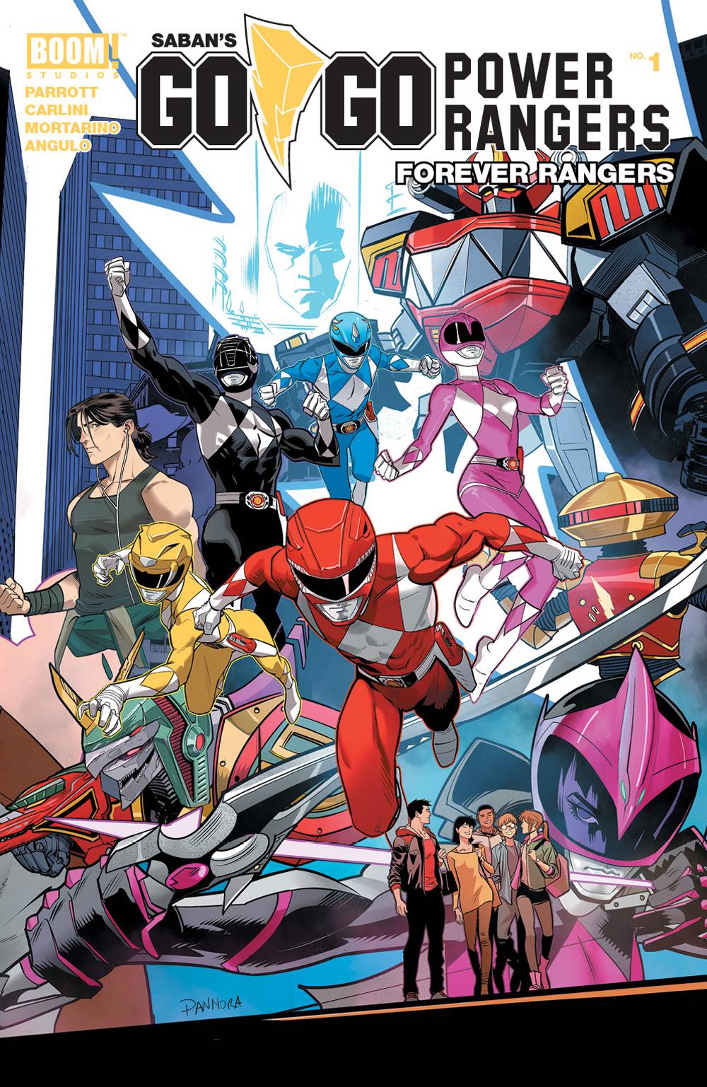 Go Go Power Rangers Forever Rangers # 1 (Boom Studios 2017)
