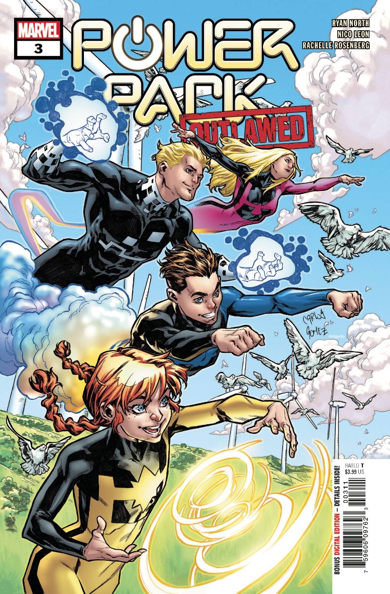 Power Pack #  3 of 5 (Marvel Comics 2021)