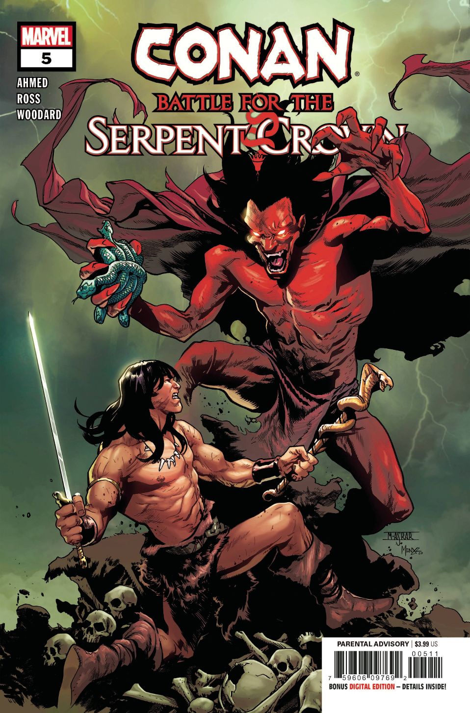 Conan: Battle For The Serpent Crown #  5 of 5 (Marvel Comics 2020)