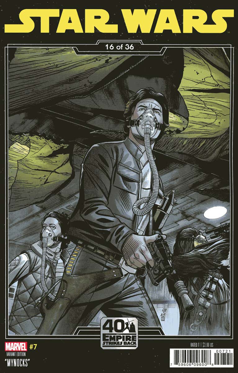 Star Wars #  7 (Marvel Comics 2020) Sprouse Empire Strikes Back Cover