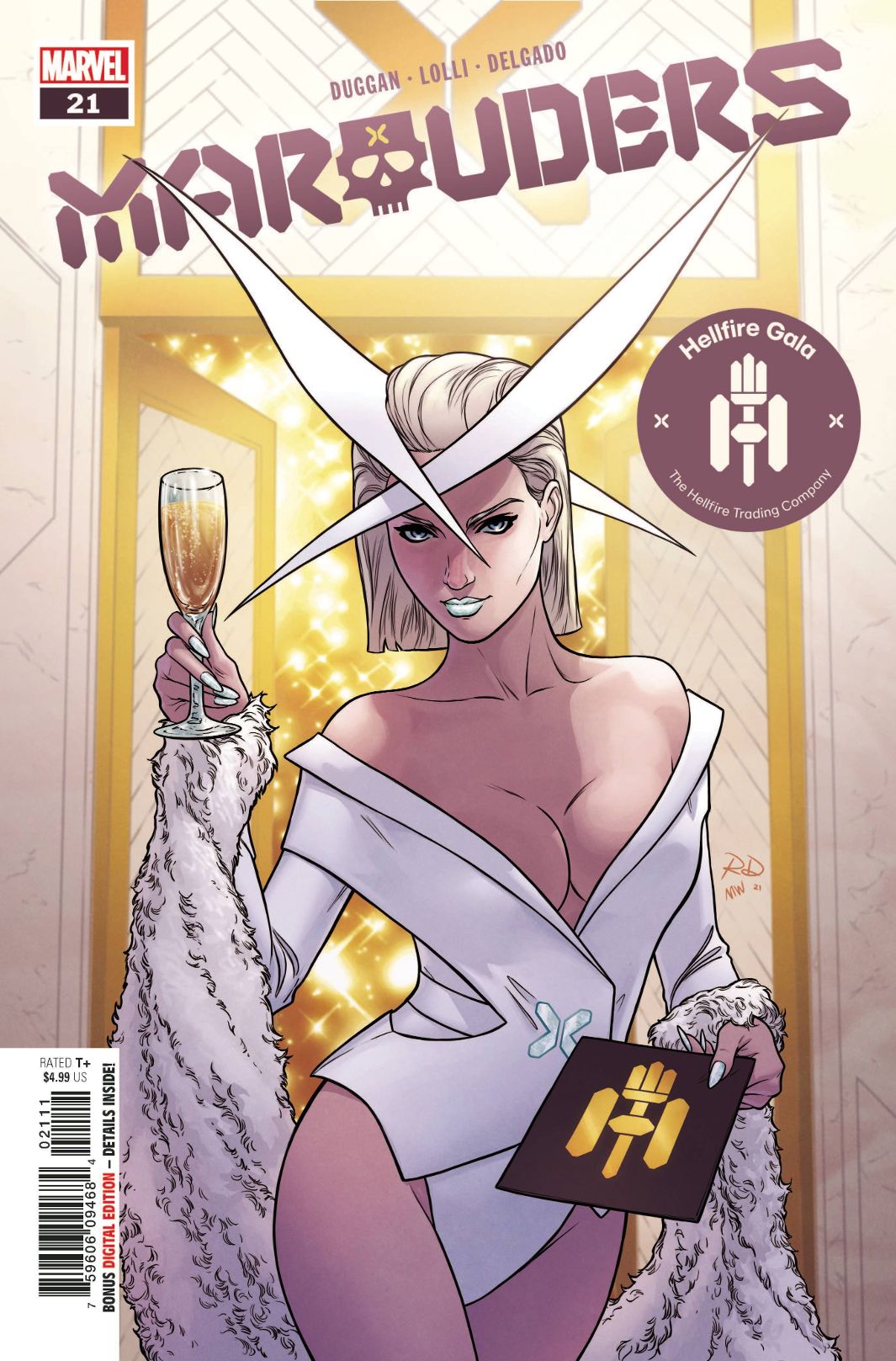 Marauders # 21 (Marvel Comics 2021) DX