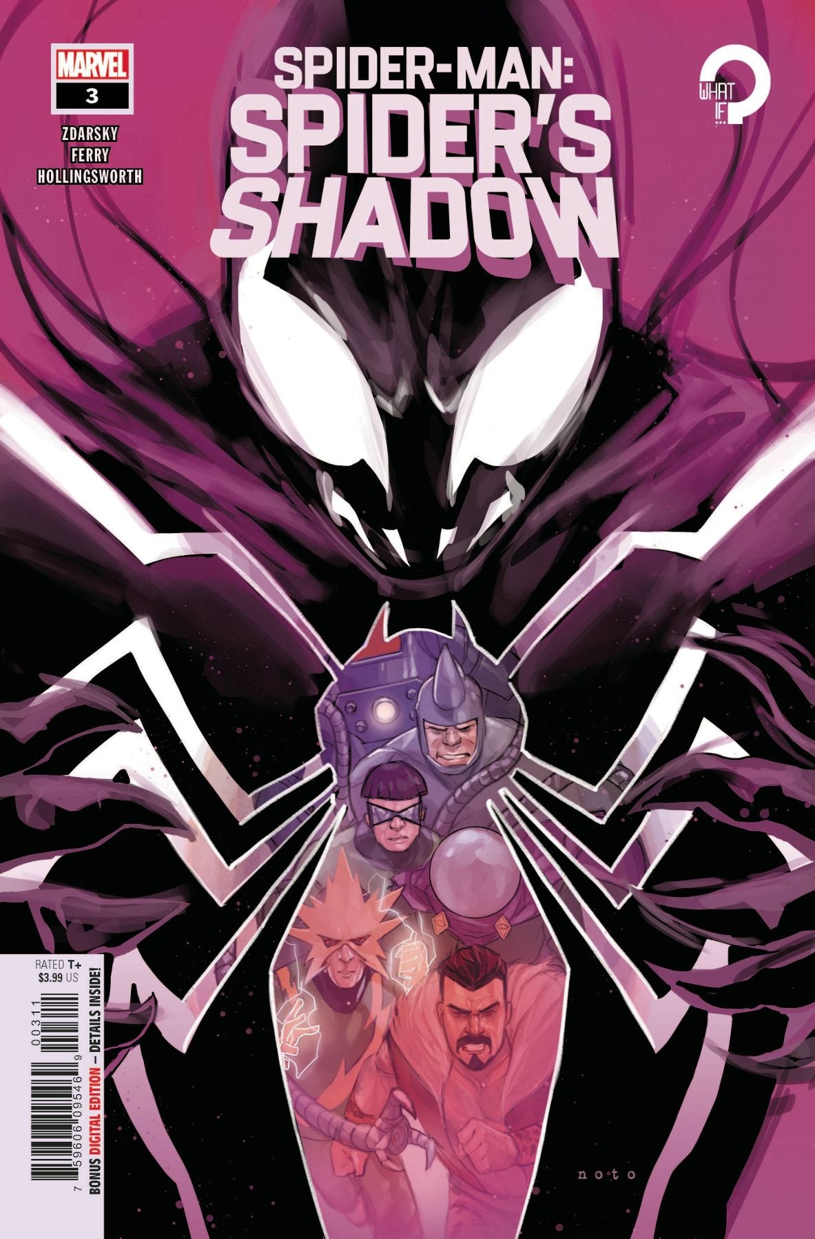 Spider-Man: Spider's Shadow #  3 of 5 (Marvel Comics 2021)