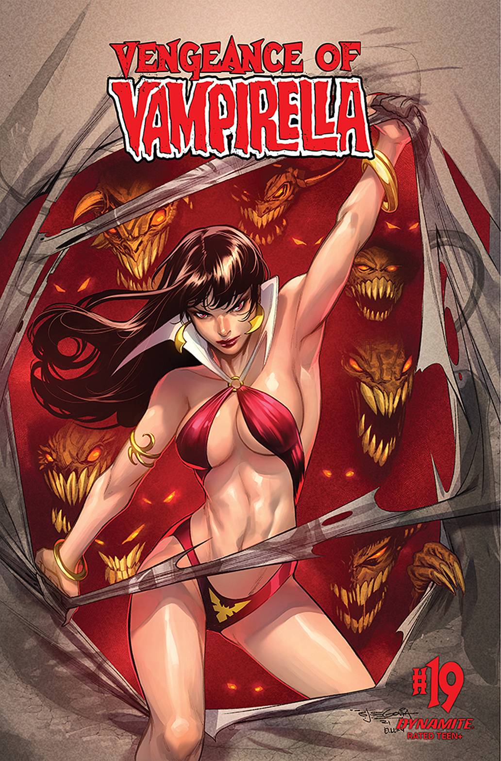 Vengeance of Vampirella # 19 (Dynamite Comics 2021) Cover C
