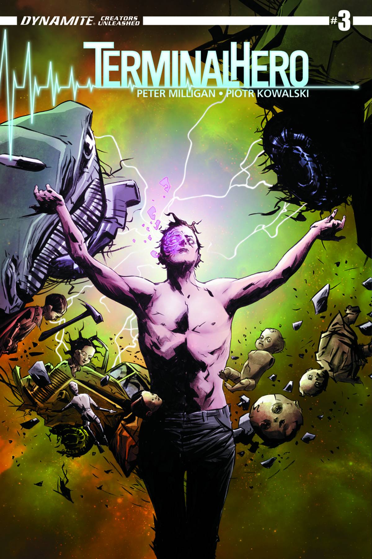Terminal Hero # 3 (Dynamite Comics 2014)