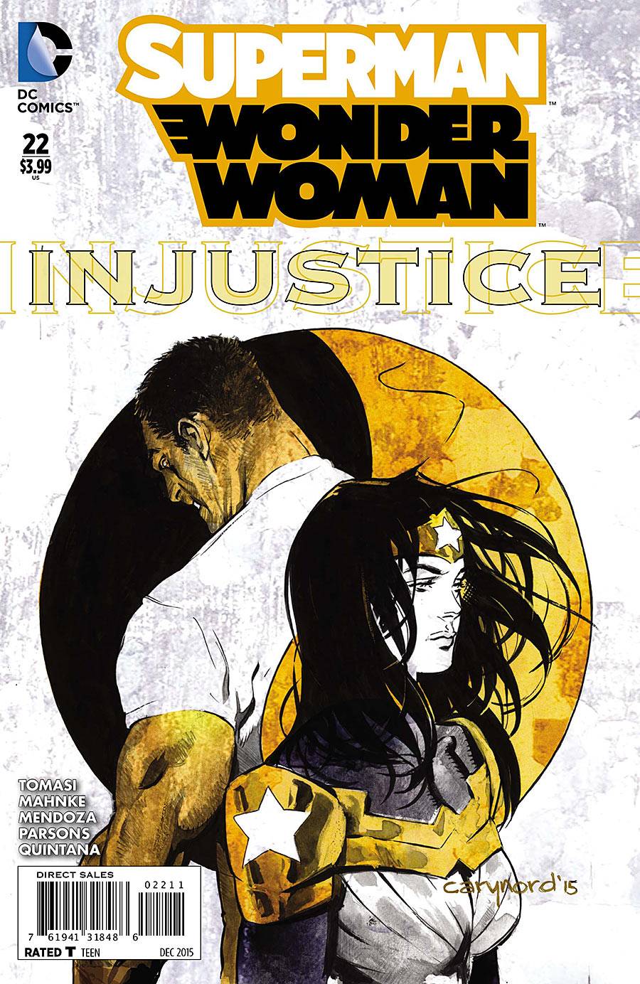 Superman/Wonder Woman # 22 (DC Comics 2015)