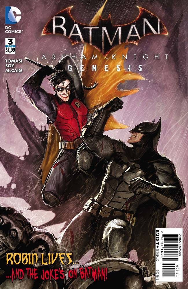 Batman Arkham Knight Genesis #  3 (DC Comics 2015)