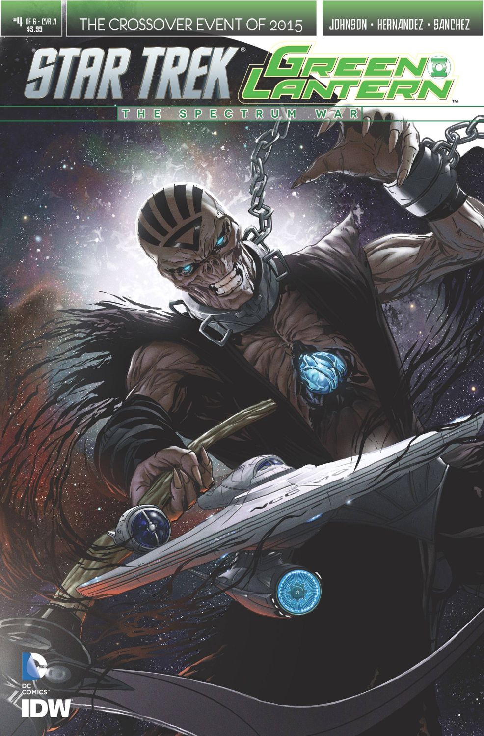 Star Trek/Green Lantern: Spectrum War # 4 (IDW/DC Comics 2015)