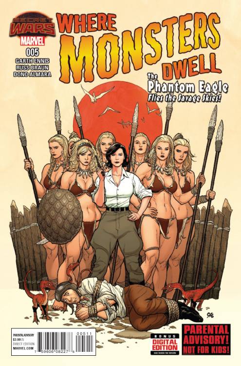 Where Monsters Dwell SW # 5 (Marvel Comics 2015)