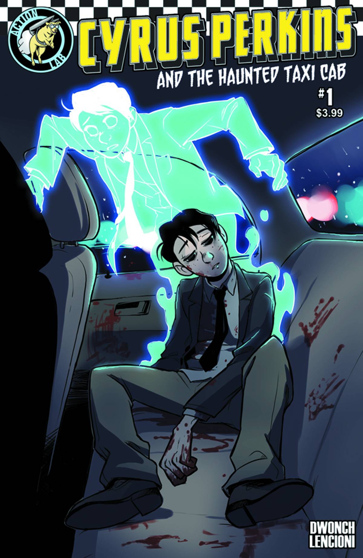 Cyrus Perkins and The Haunted Taxi Cab # 1 (Action Lab Comics 2015)