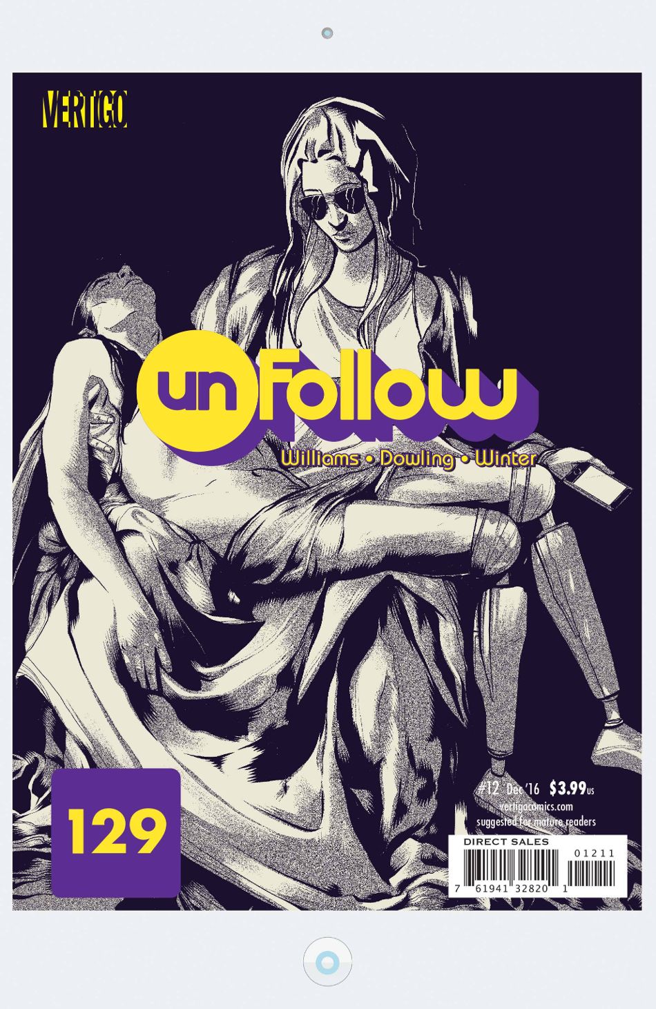 Unfollow # 12 (Vertigo Comics 2016)