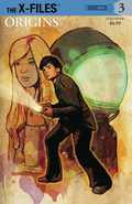 X-Files Origins # 3 of 4 (IDW Comics 2016) Subscription Variant Cover