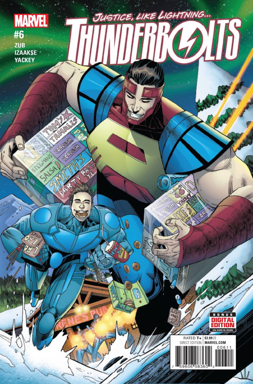 Thunderbolts volume 3 #  6 (Marvel Comics 2016)