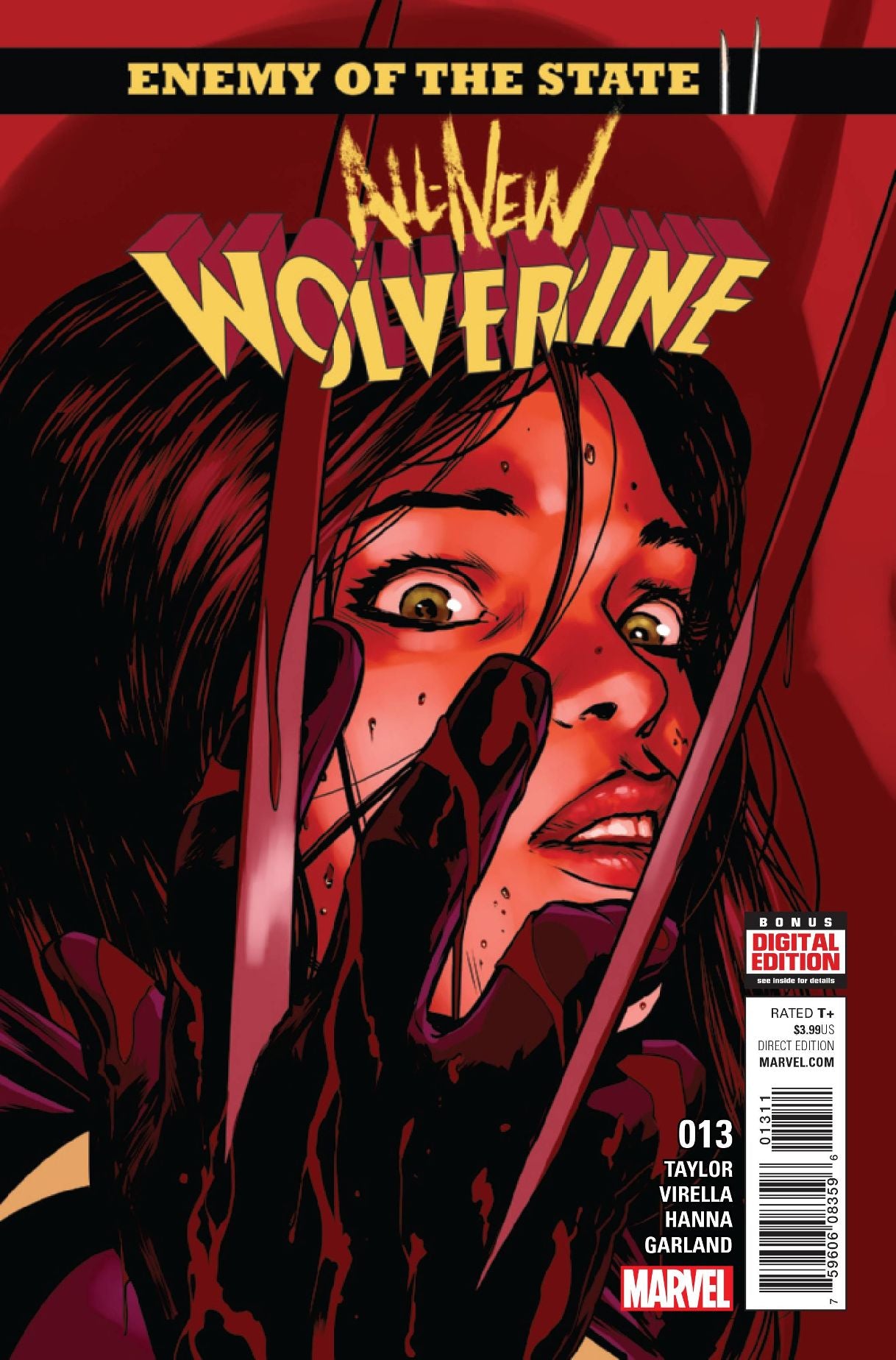 All-New Wolverine # 13 (Marvel Comics 2016)