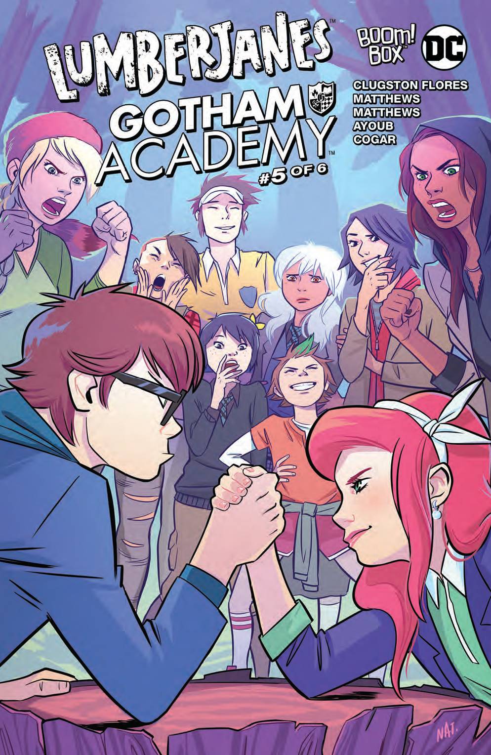 Lumberjanes/Gotham Academy #  5 of 6 (DC Comics 2016)