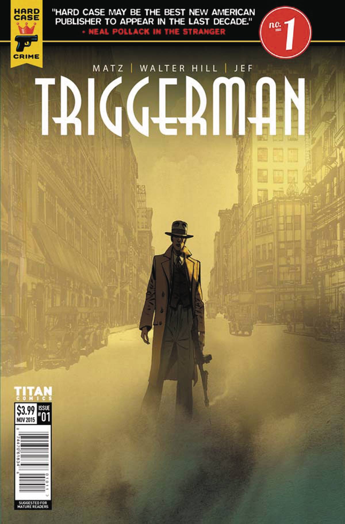 Triggerman #  1 of 5 (Titan Comics 2016)