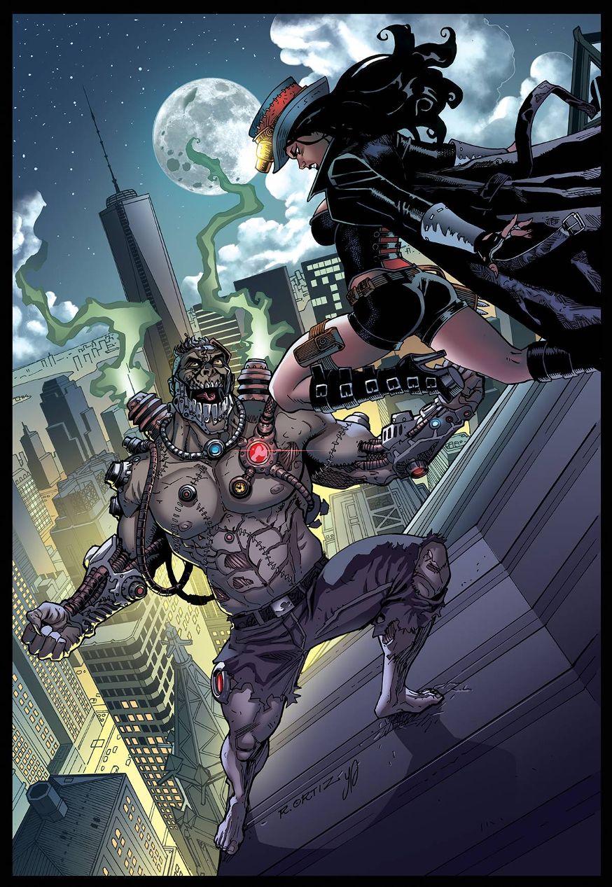 Van Helsing vs. Frankenstein #  3 of 5 (Zenescope Comics 2016)