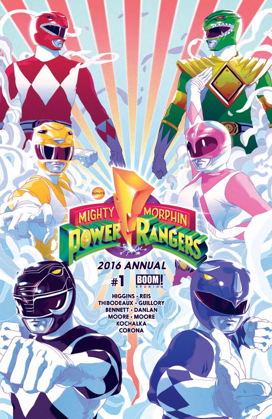 Mighty Morphin Power Rangers Annual #  1 (Boom Comics 2016)