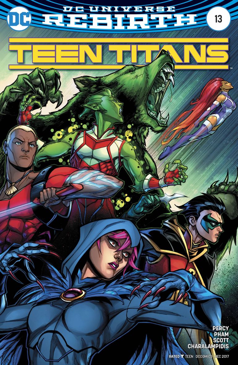 Teen Titans # 13 (DC Comics 2017) Variant Cover