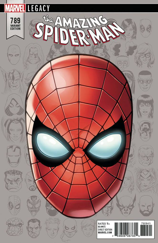 Amazing Spider-Man # 789 (Marvel Comics 2017) McKone Headshot Variant