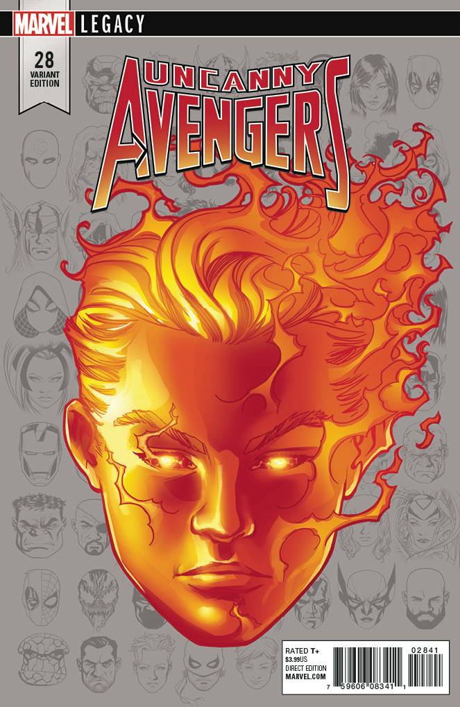 Uncanny Avengers, volume 3 LEG  # 28 (Marvel Comics 2017) Mike McKone Variant