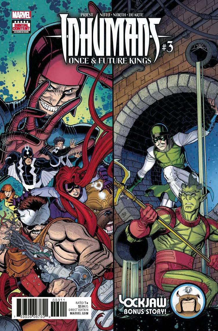 Inhumans Once And Future Kings #  3 (Marvel Comics 2017)