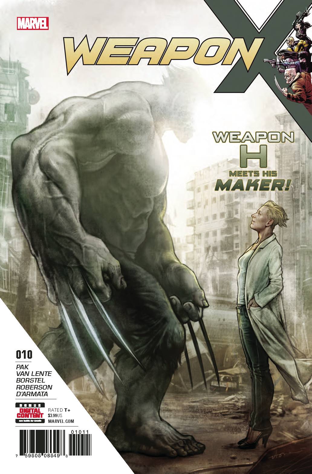 Weapon X # 10 (Marvel Comics 2017)