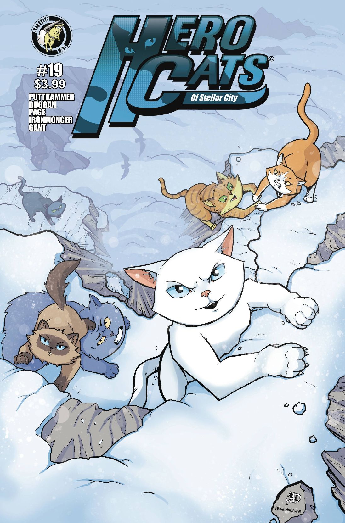 Hero Cats # 19 (Action Lab Comics 2016)