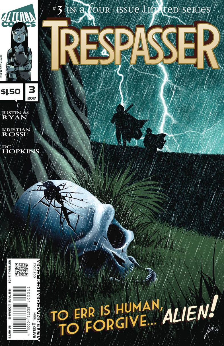 Trespasser #  3 of 4 (Alterna Comics 2017)