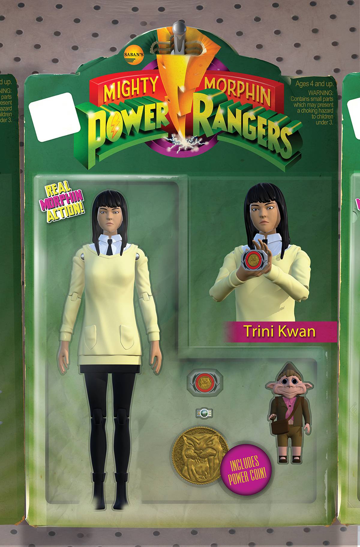 Mighty Morphin Power Rangers # 20 (Boom Comics 2018) Action Figure Variant