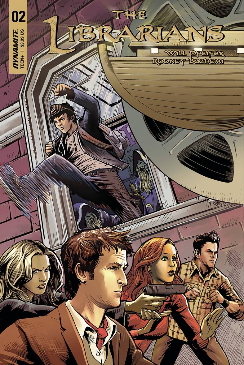 Librarians # 2 of 4 (Dynamite Comics 2017)