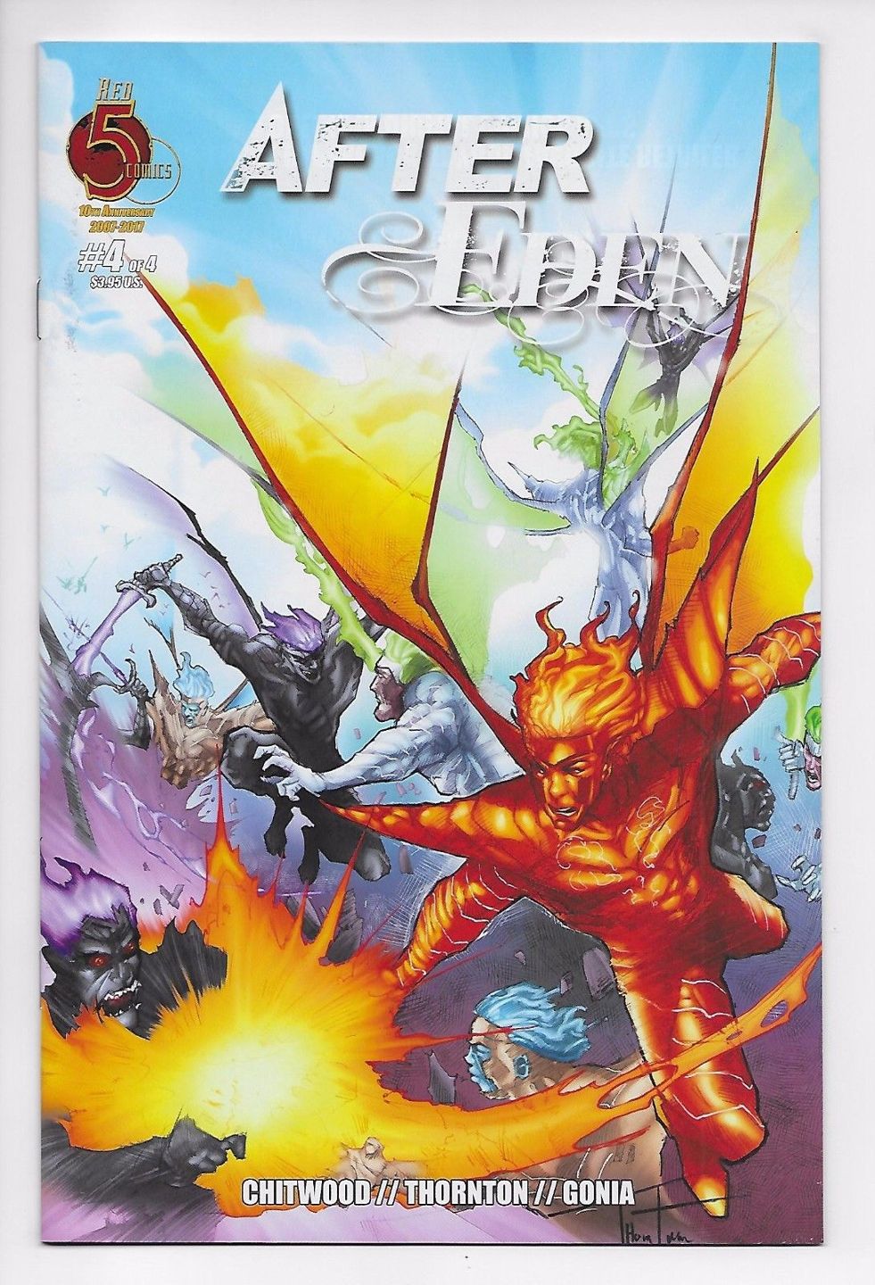 After Eden #  4 of 4 (Red 5 Comics 2017)