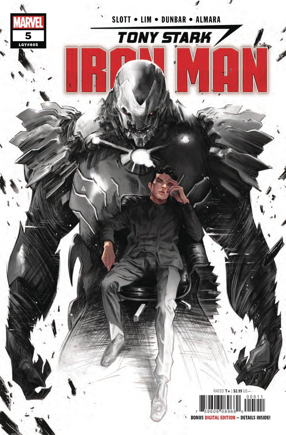 Tony Stark Iron Man #  5 (Marvel Comics 2018)
