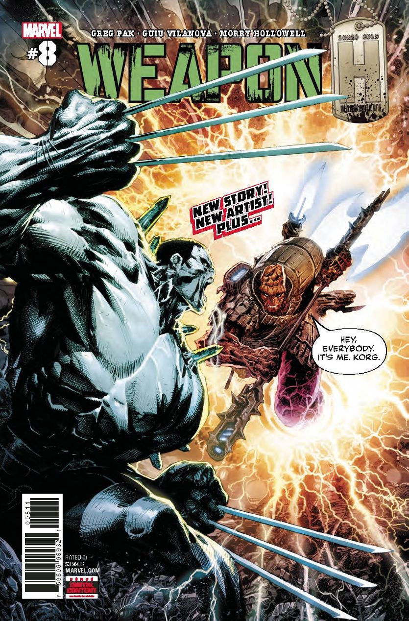 Weapon H #  8 (Marvel Comics 2018)