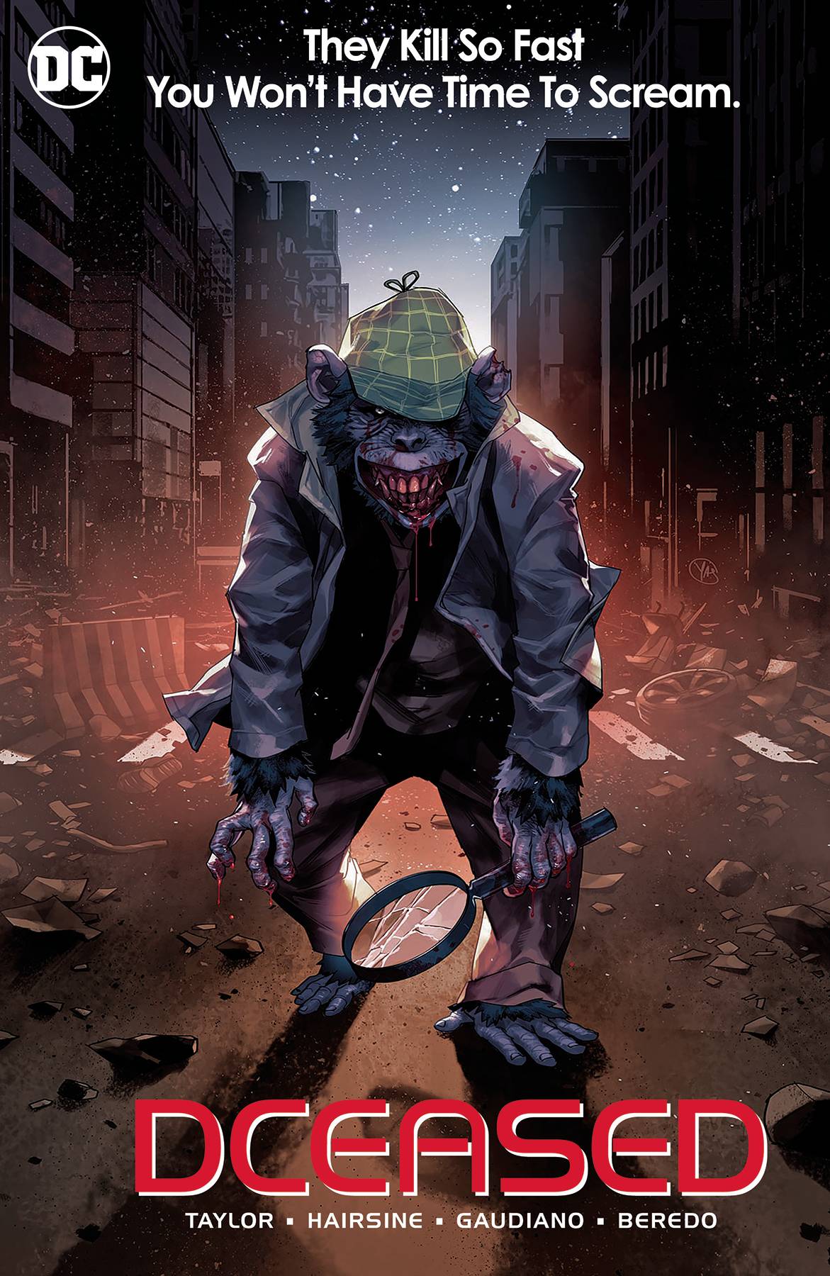 DCeased # 6 (DC Comics 2019) Card Stock Horror Variant