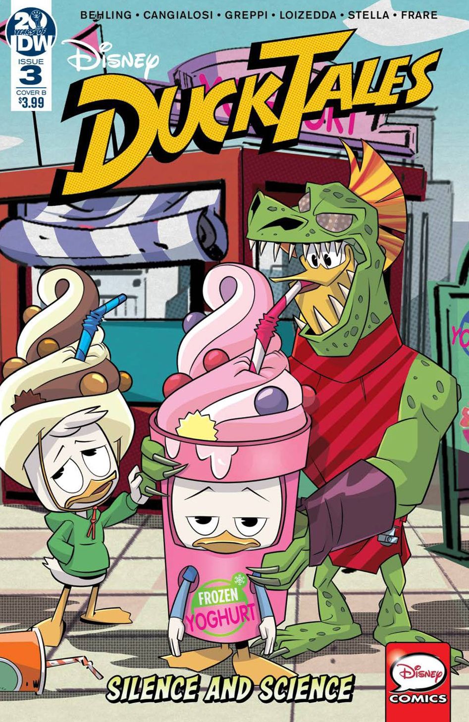 DuckTales Silence and Science # 3 - Cover B Variant (IDW Comics 2019)