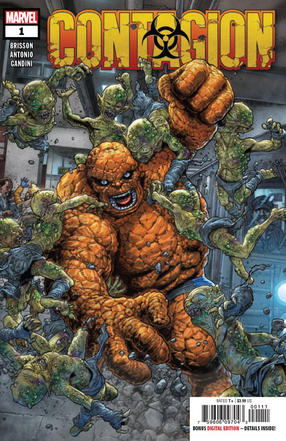 Contagion #  1 of 5 (Marvel Comics 2019)