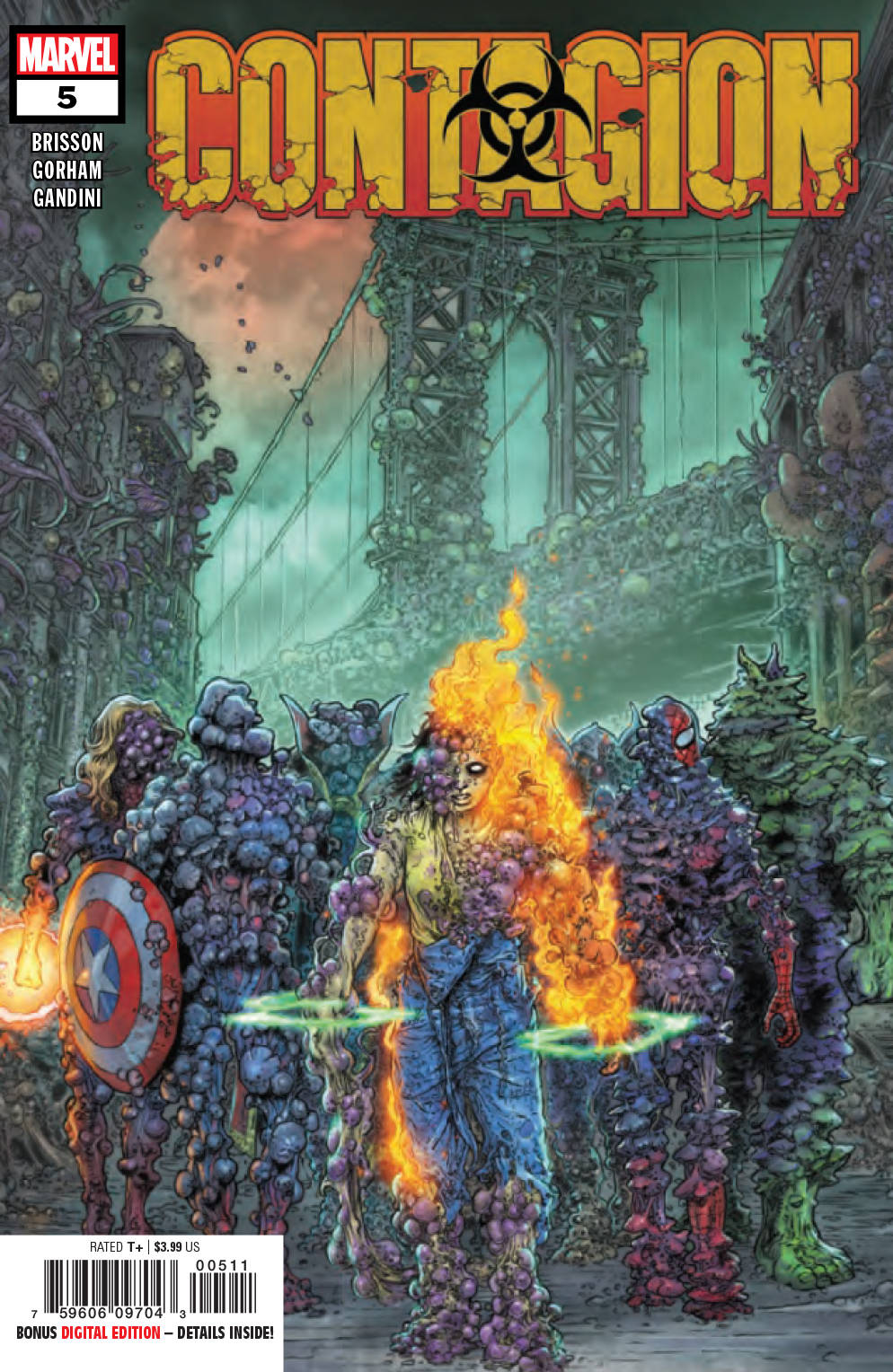 Contagion #  5 of 5 (Marvel Comics 2019)