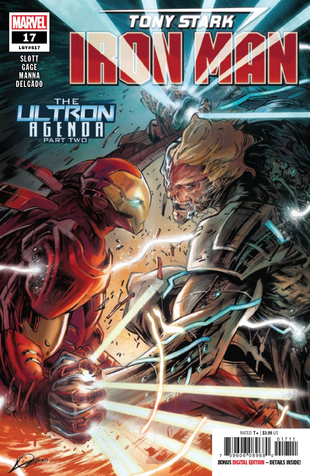 Tony Stark Iron Man # 17 (Marvel Comics 2019)