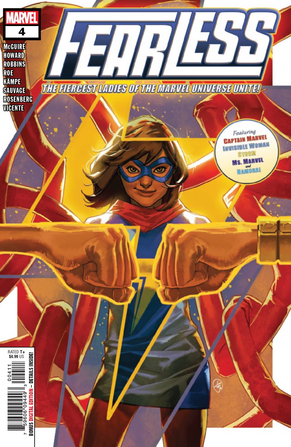 Fearless #  4 of 4 (Marvel Comics 2019)