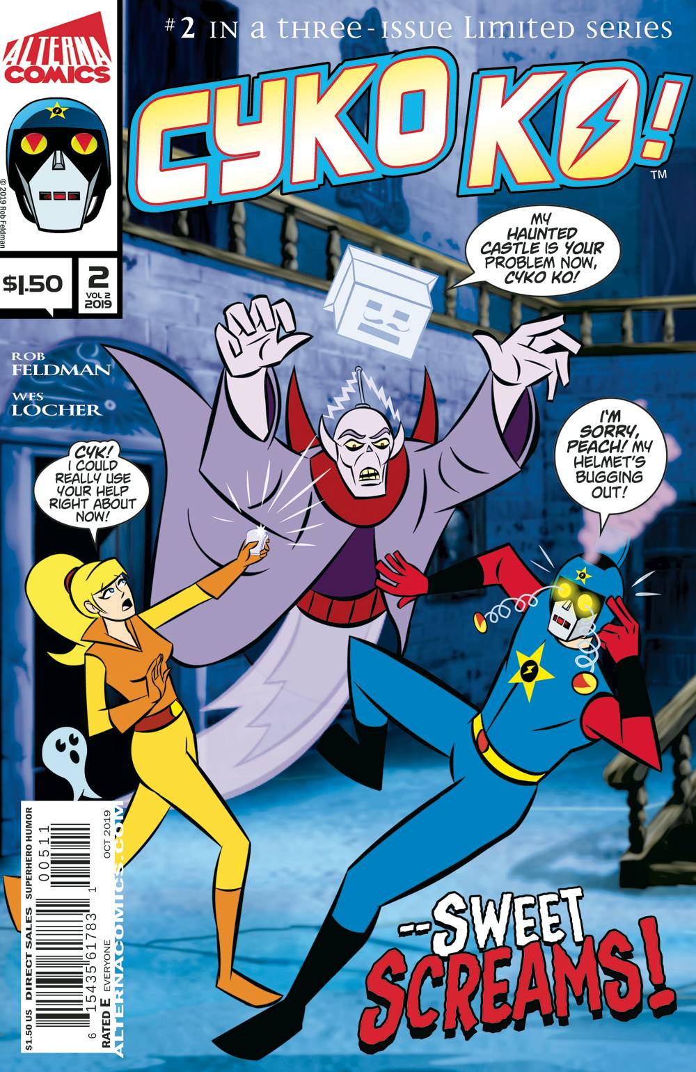 Cyko KO, volume 2 #  2 of 3 (Alterna Comics 2019)