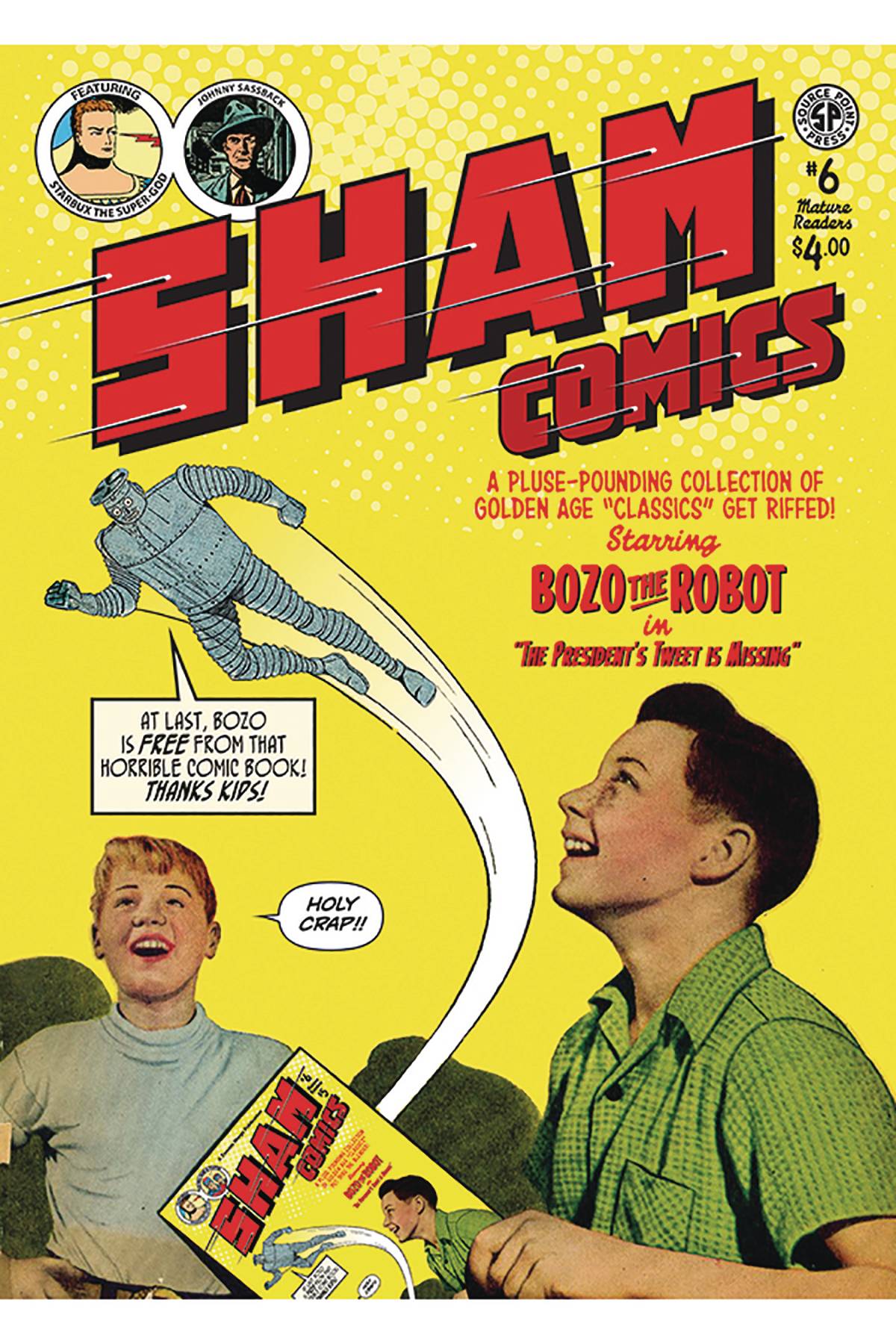Sham Comics #  6 (Source Point Press 2019)