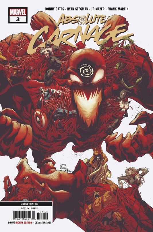 Absolute Carnage #  3 of 5 (Marvel Comics 2019) Second Print