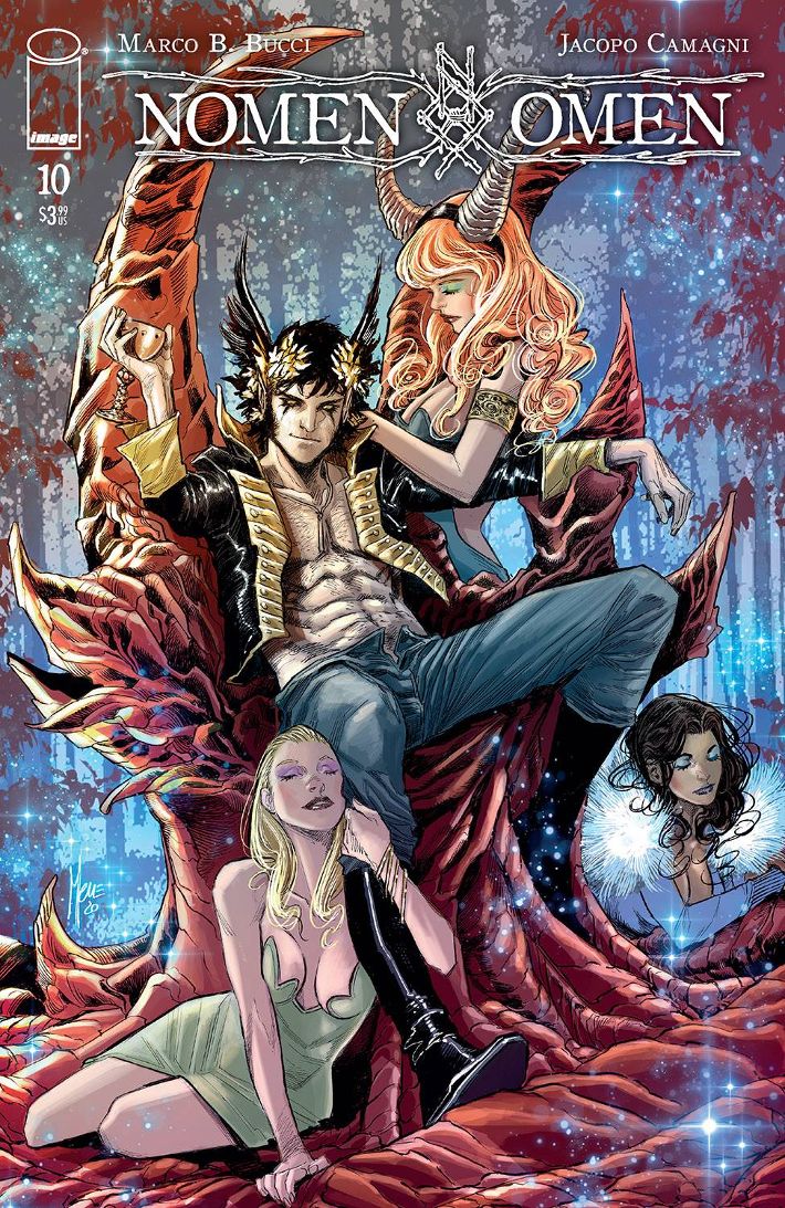 Nomen Omen # 10 of 15 (Image Comics 2020) B Cover