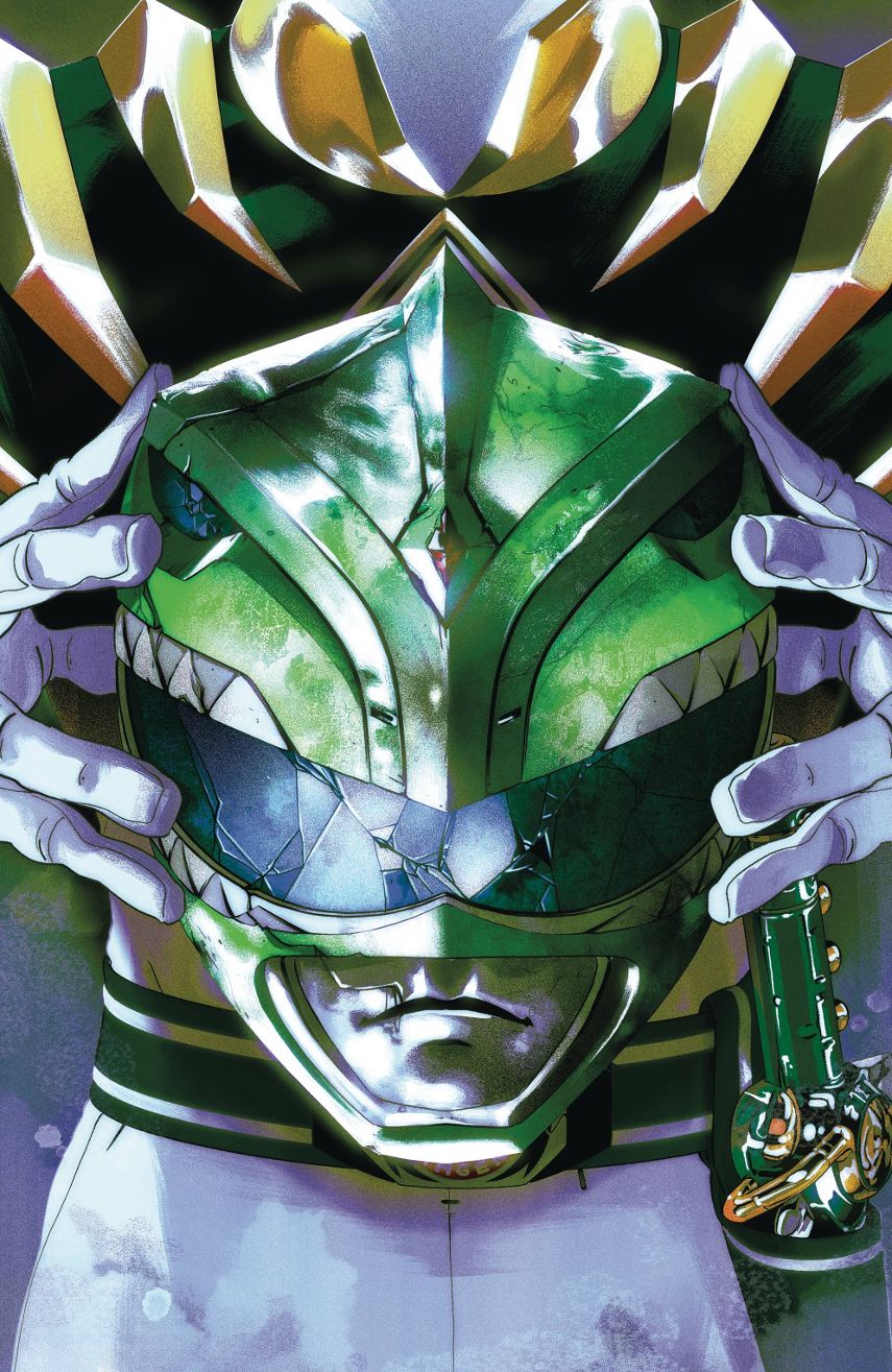 Mighty Morphin Power Rangers # 55 (Boom Comics 2020) Foil Cover
