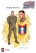 United States of Captain America #  5 of 5 (Marvel Comics 2021) Design Variant