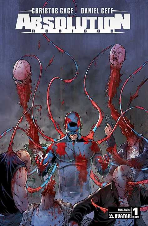 Absolution: Rubicon # 1 (Avatar Comics 2013) Variant Cover Daniel Gete Final Justice