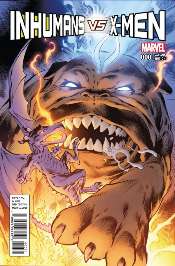 Inhumans VS X-Men # 0 of 6 (Marvel Comics 2016) Alan Davis Variant