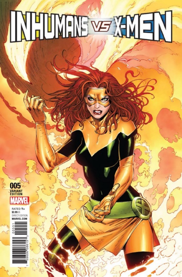 Inhumans VS X-Men # 5 of 6 (Marvel Comics 2016) Ardian Syaf X-Men Variant