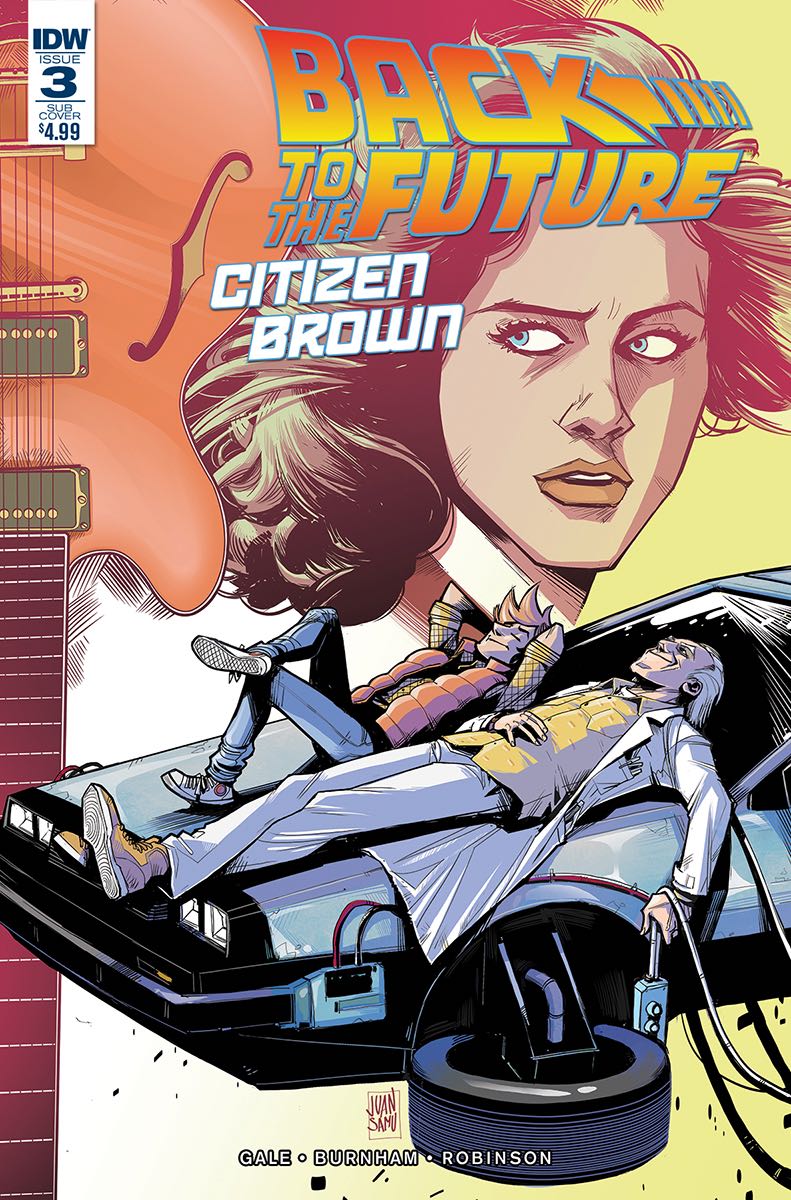 Back to the Future Citizen Brown # 3 of 5 - Subscription Variant Cover (IDW Comics 2016)