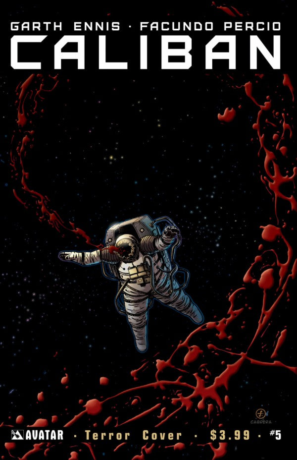 Caliban # 5 (Avatar Comics 2014) Facundo Percio Terror Variant Cover
